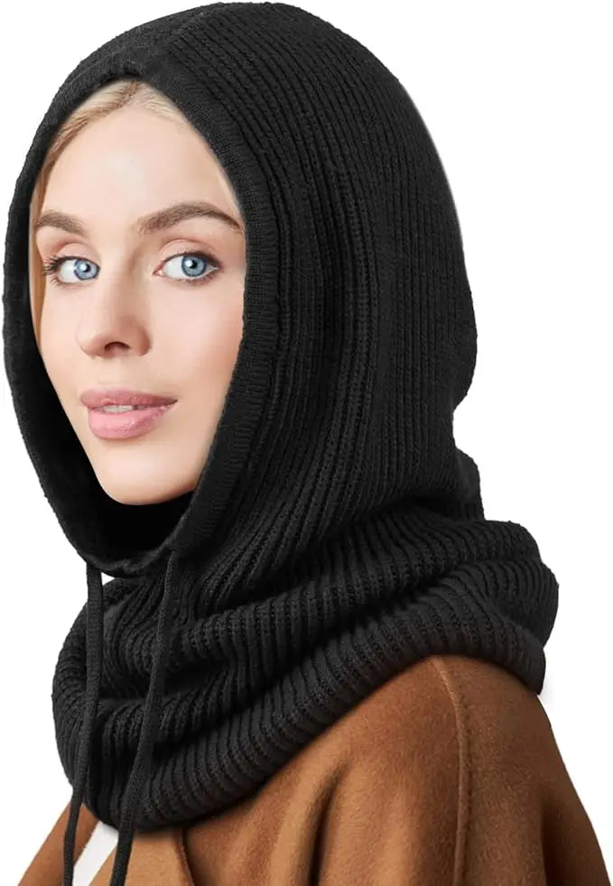 The Knit Hood Scarf