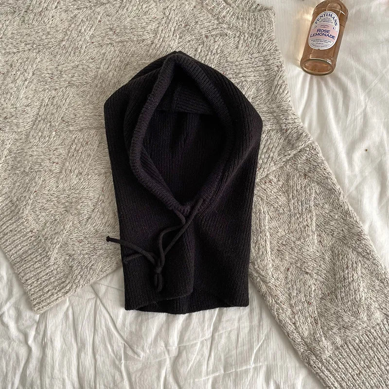 The Knit Hood Scarf