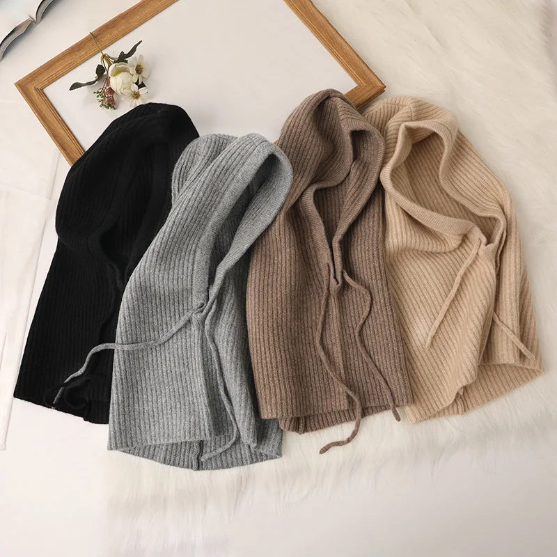 The Knit Hood Scarf