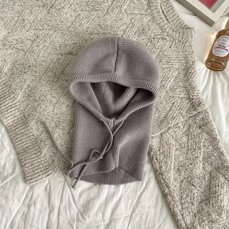 The Knit Hood Scarf